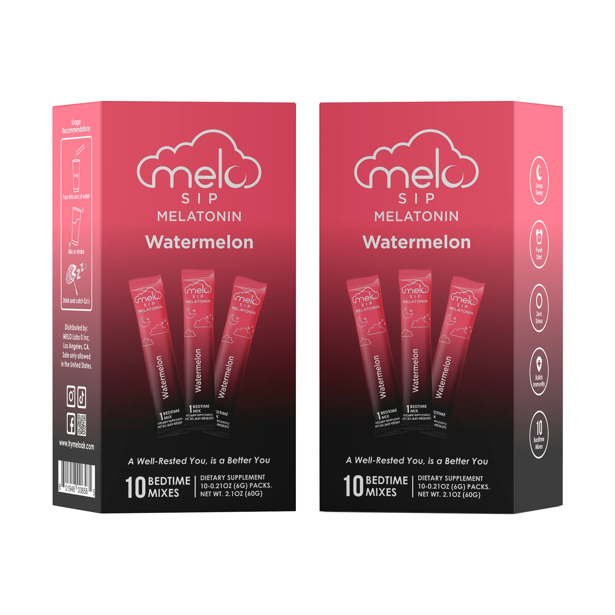 MELO Sip - Watermelon (10 Pack) - Image 3